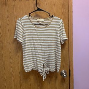 Michael kors striped top